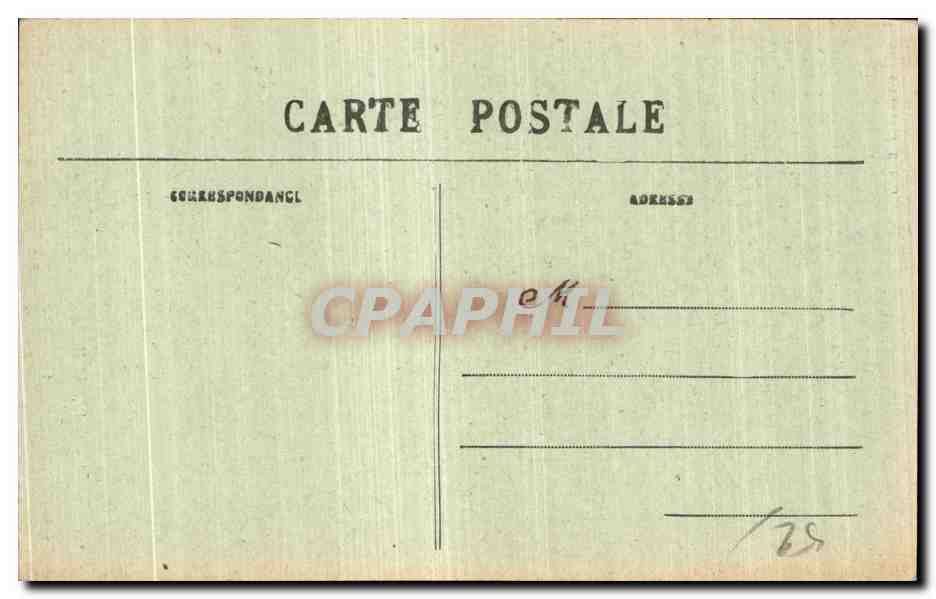 CPA La haute marne chaumont hotel des postes et telegraphes — Rückseite