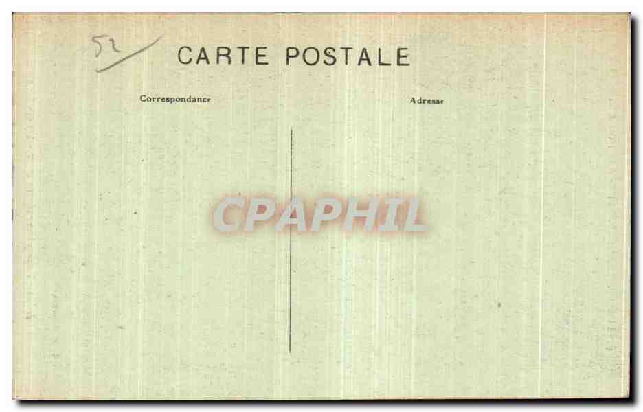 CPA Chaumont (Haute Marne) casernes d Artillerie Hopital complementaire Un couloir Militaria  — Rückseite