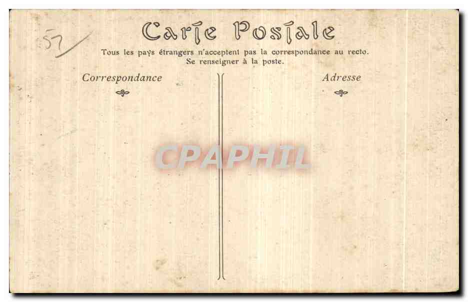 CPA Chaumont (Haute Marne) Eglise saint Jean Bapliste la Chaire — Rückseite