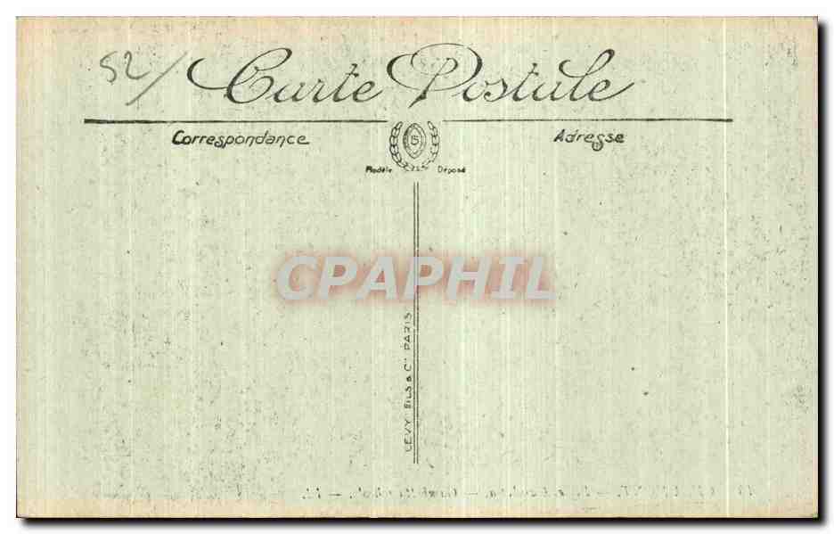 CPA Chaumont Ecoies Gambetta Gambetta schools — Rückseite