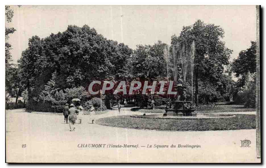Chaumont (Haute-Marne) — Le Square du Boulingrin — JND Phot.