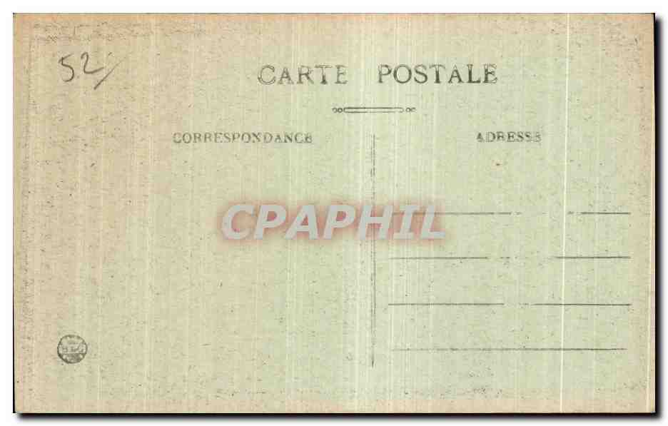 Chaumont (Hte-Marne) — Hôpital complémentaire 28 — Pavillons Larrey, Desgenette, Percy et Kiosque — Verso