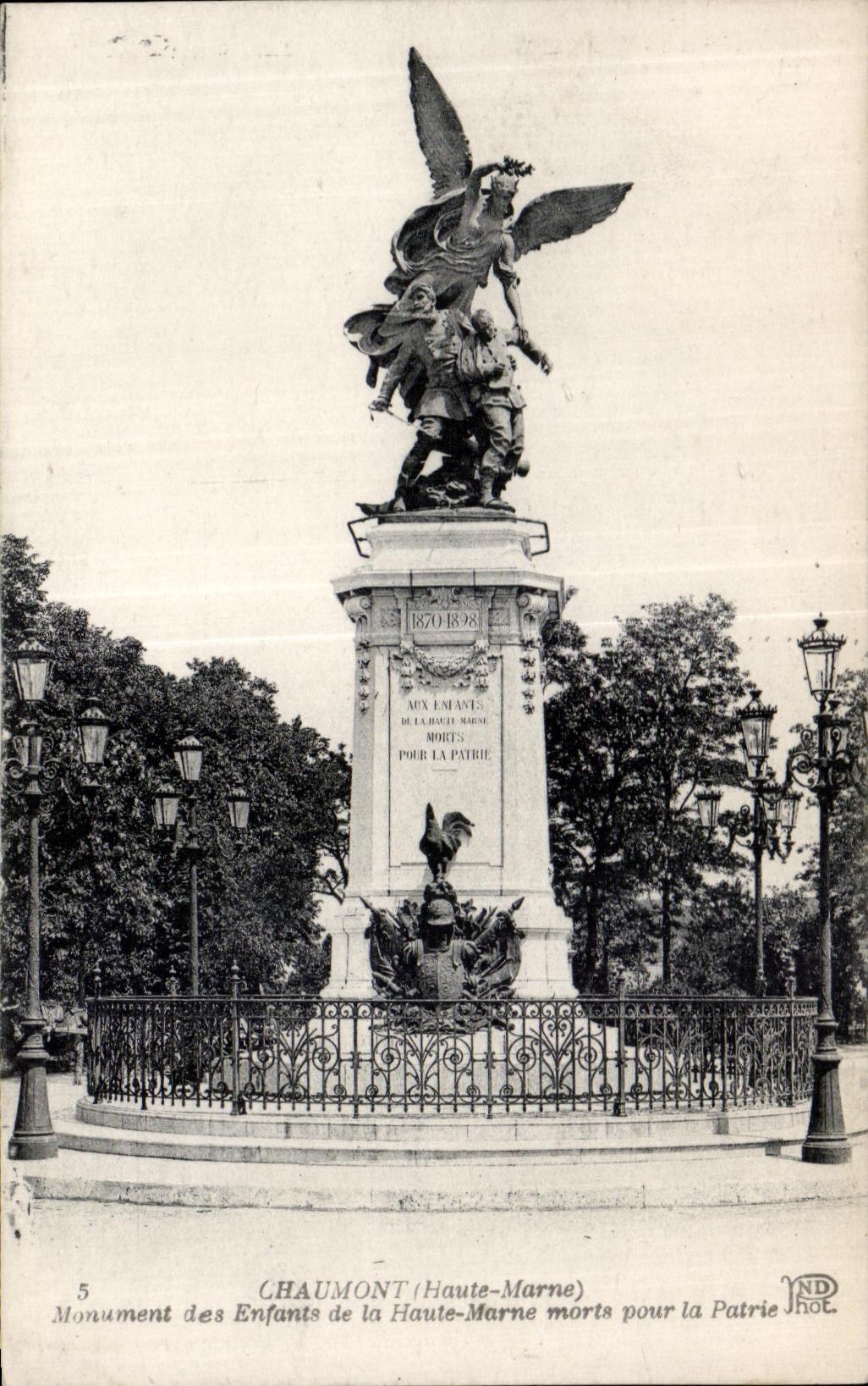 CPA Chaumont (Haute-marne) Monument des enfants de la haute marne morts pour la patrie 