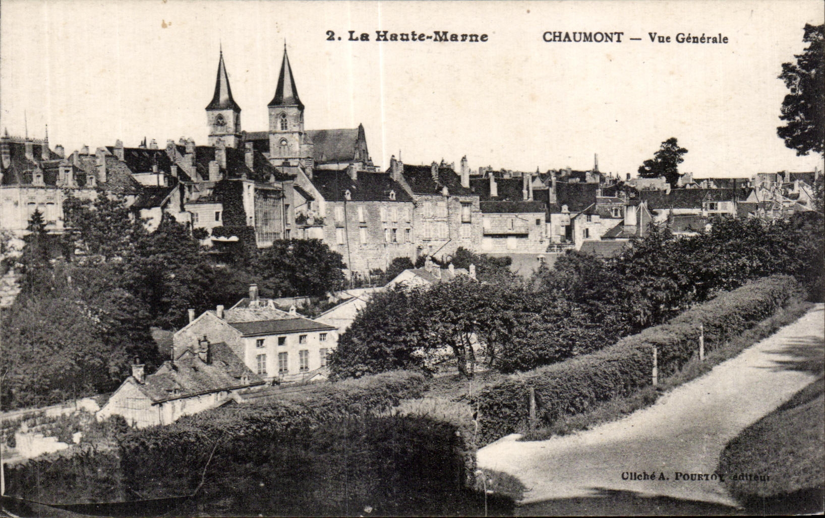 CPA La haute marne chaumont vue generale