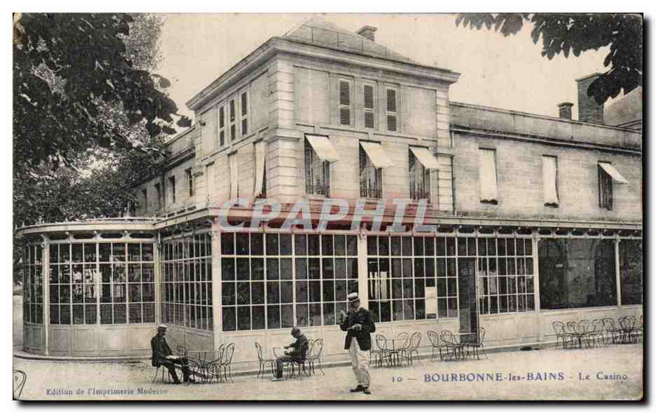 CPA Bourbonne les bains le casino