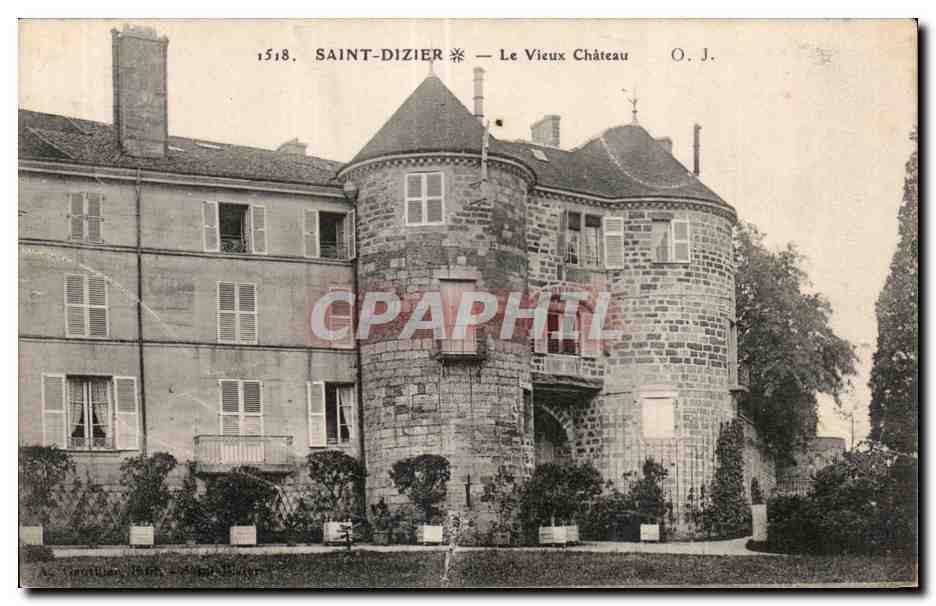 CPA Saint dizier le vieux chateau