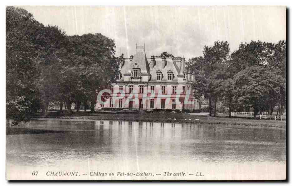 CPA Chaumont Chateau du Val des Ecoliers The castle
