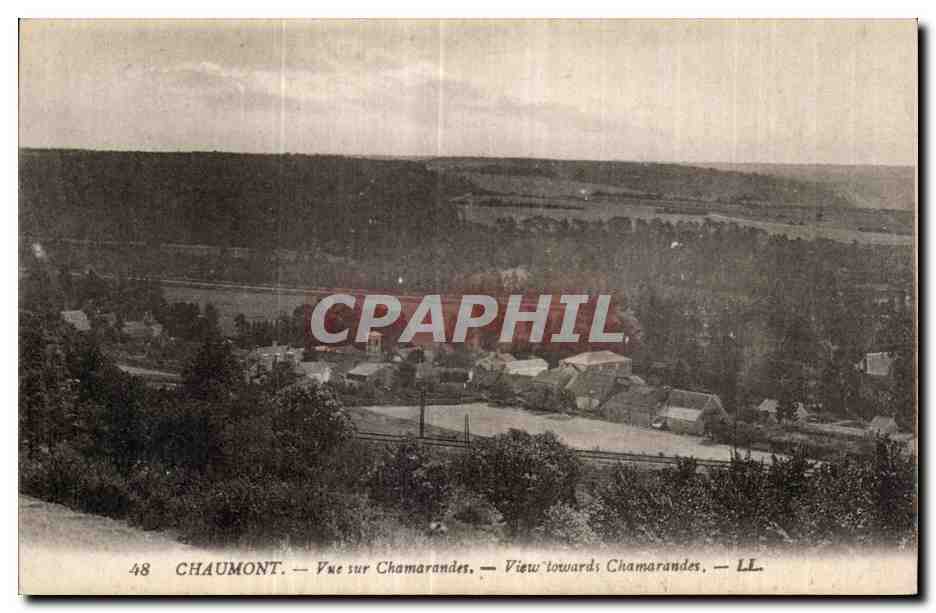 Chaumont — Vue sur Chamaranandes — LL