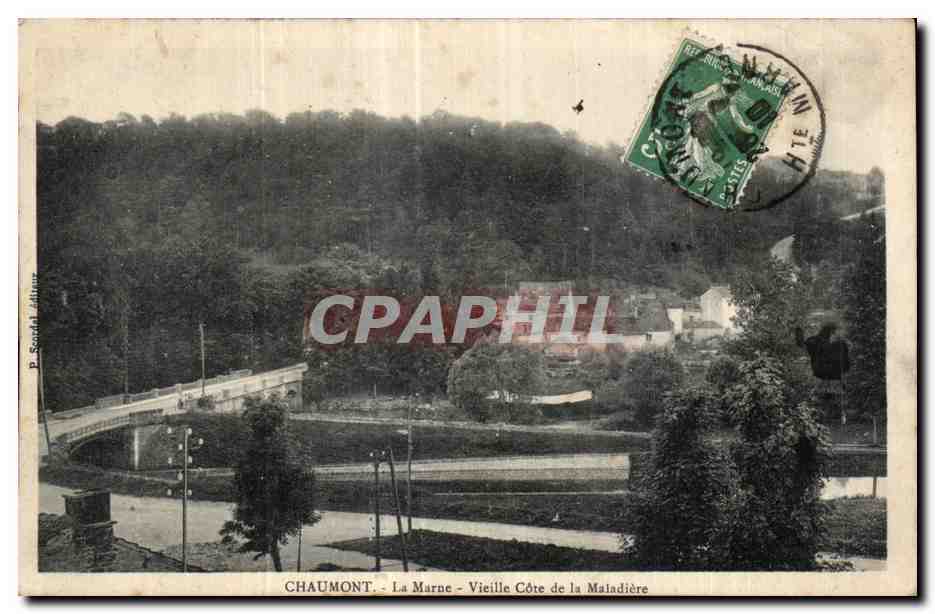 CPA Chaumont La Marne Vieille Cote de la Maladiere