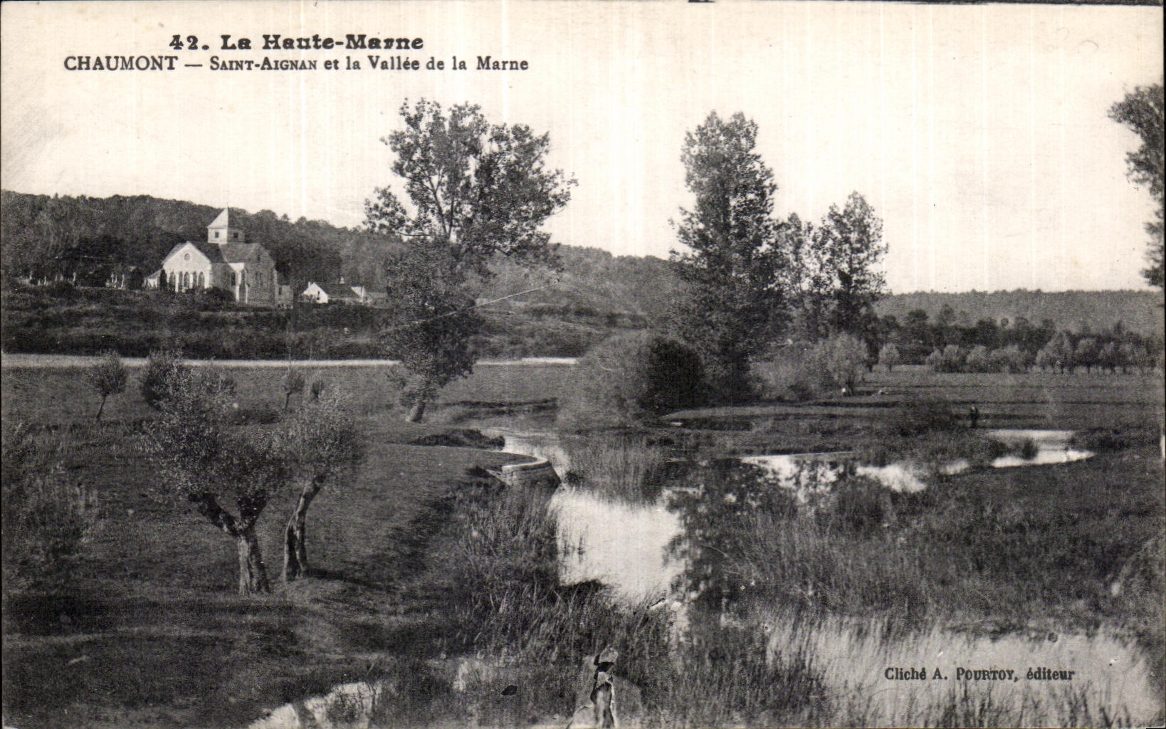 CPA La Hante Marne Chaumont Saint Aignan et la Vallee de la Marne