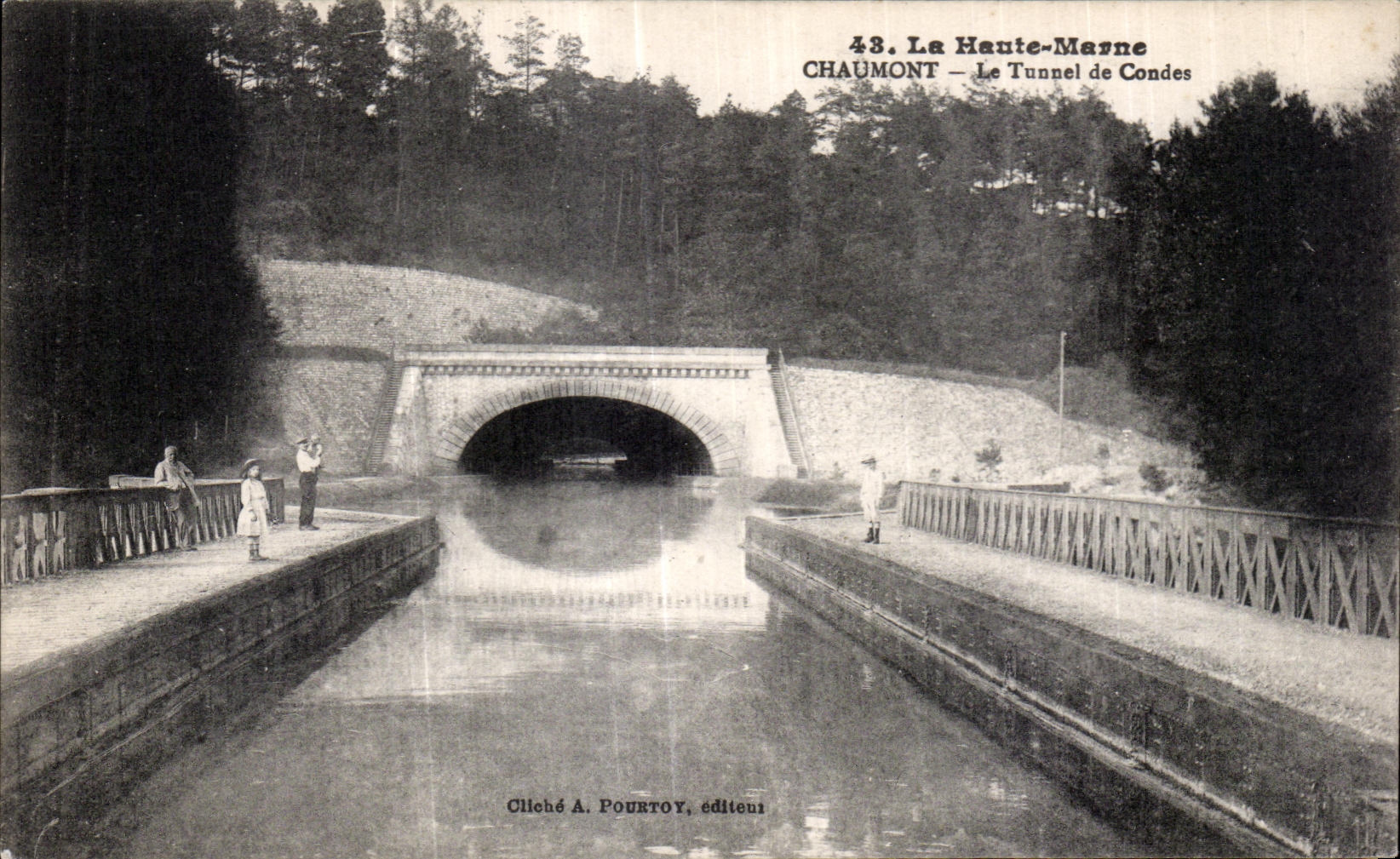 Chaumont — Le Tunnel de Condes — éditeur A. Pourtoy