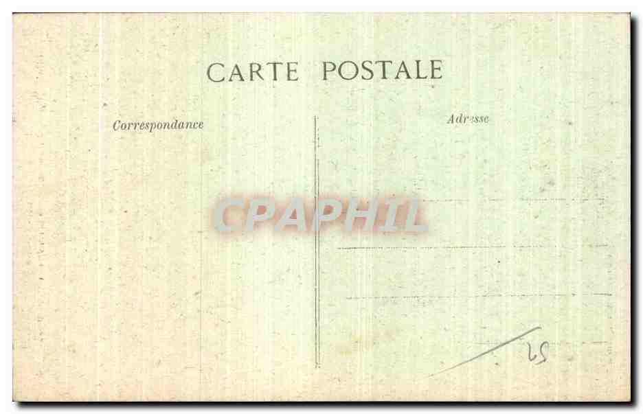 Chaumont — Der Denkmal der Kinder der Haute-Marne — Cliché A. Pouëttoy, Verleger — Rückseite