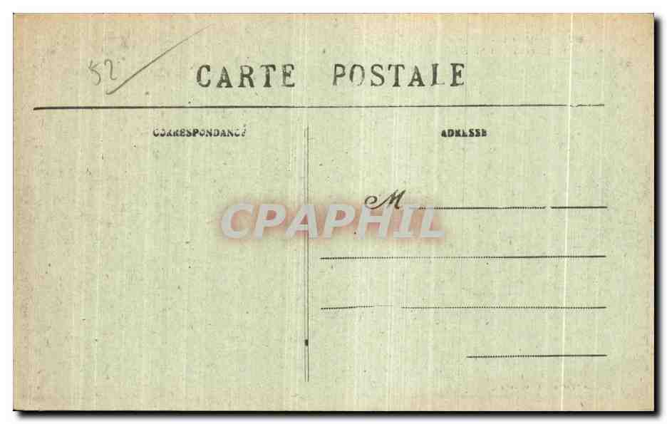 CPA La Hante Marne Chaumont Le Lycee — Rückseite