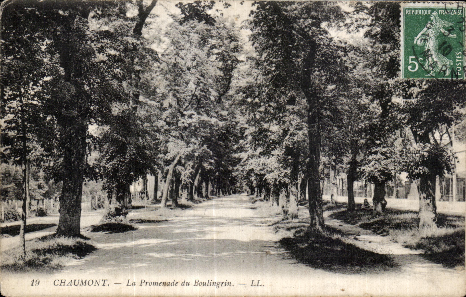 Chaumont — La Promenade du Boulingrin — LL.