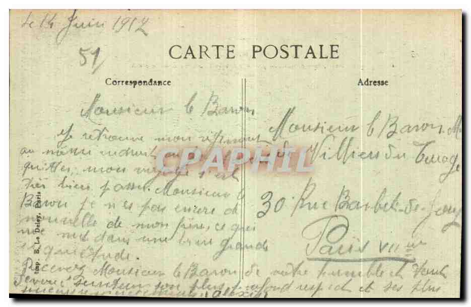 Mareuil-sur-Ay — Les Goisses — Illusion der Champagnerflasche — Rückseite