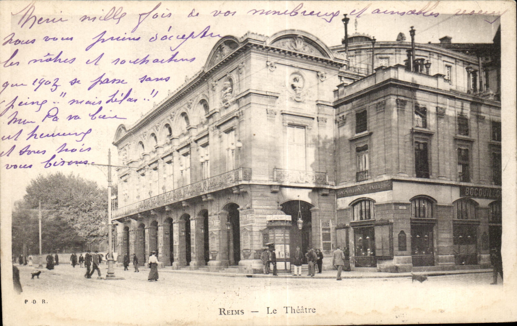 CPA Reims Le theatre