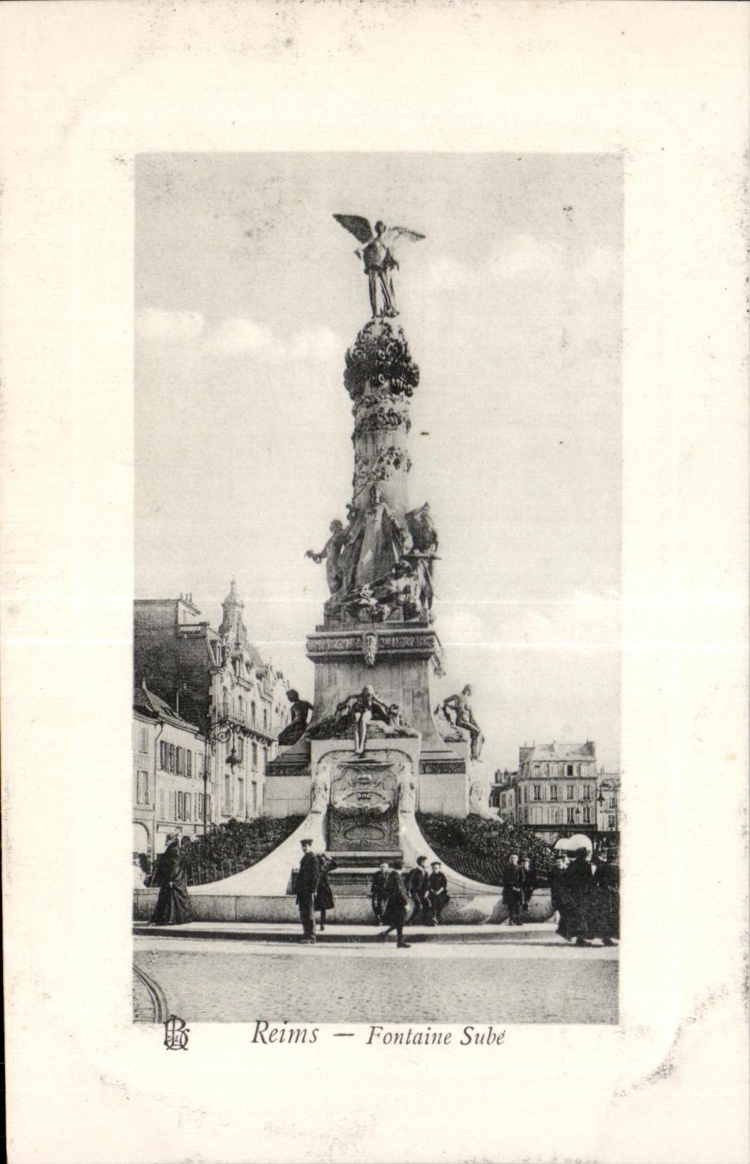 Reims — Fontaine Subé — éditeur B. Reims