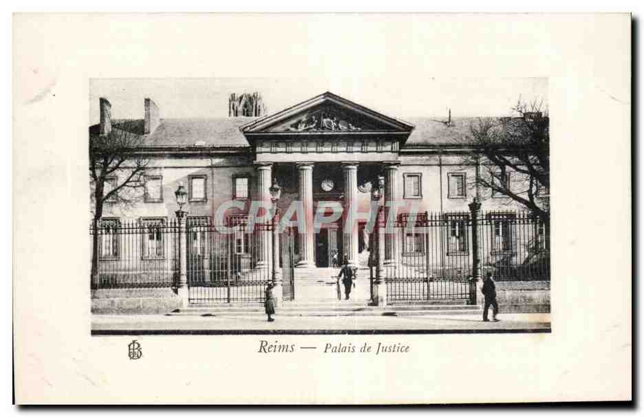 Reims — Palais de Justice — Éditeur B. Graphtil