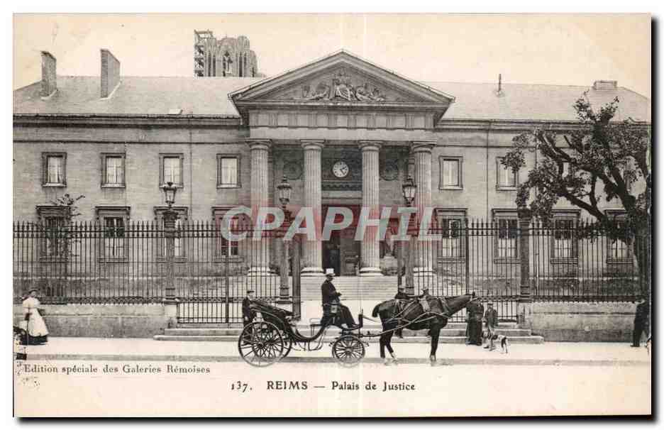 CPA Reims Palais de justice