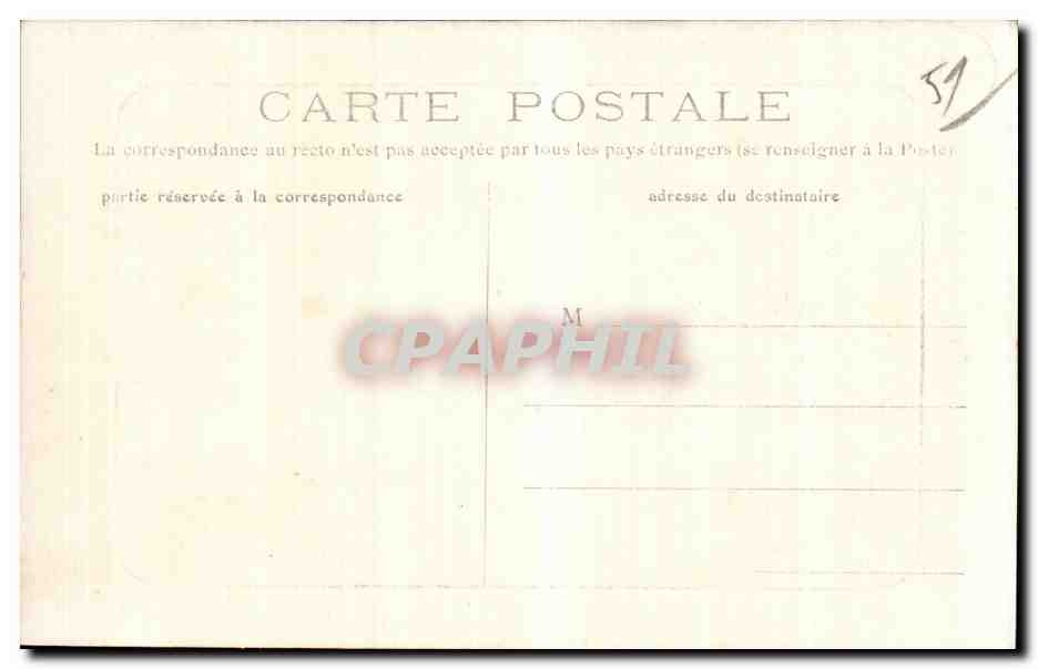 CPA Reims Statue du Marechal Drouet Comte d Erlon  — Verso