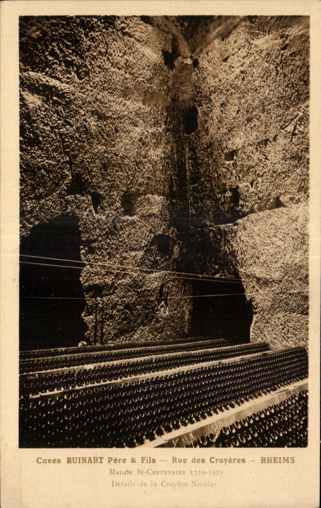 Caves Ruinart Père & Fils — Rue des Crayères — Rheims