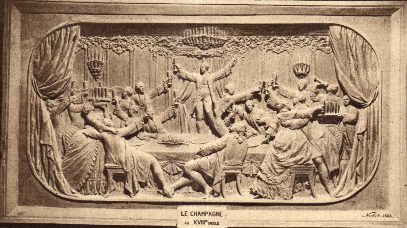CPA Reims Collection Champagne Pommery   Greno Le Champagne au 18eme 