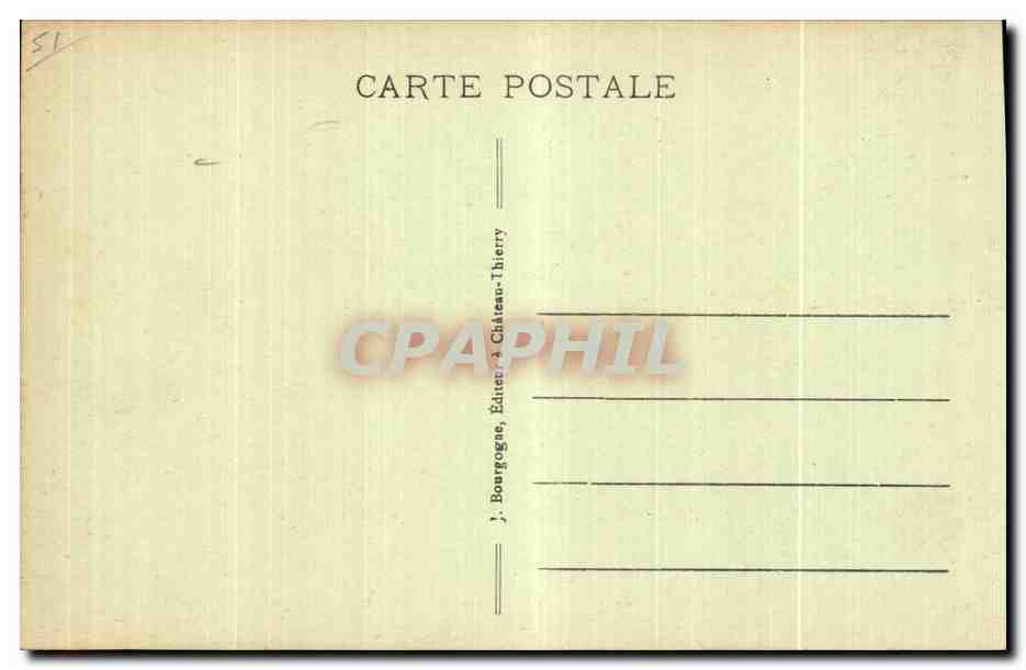CPA Epernay Le Jard  — Rückseite