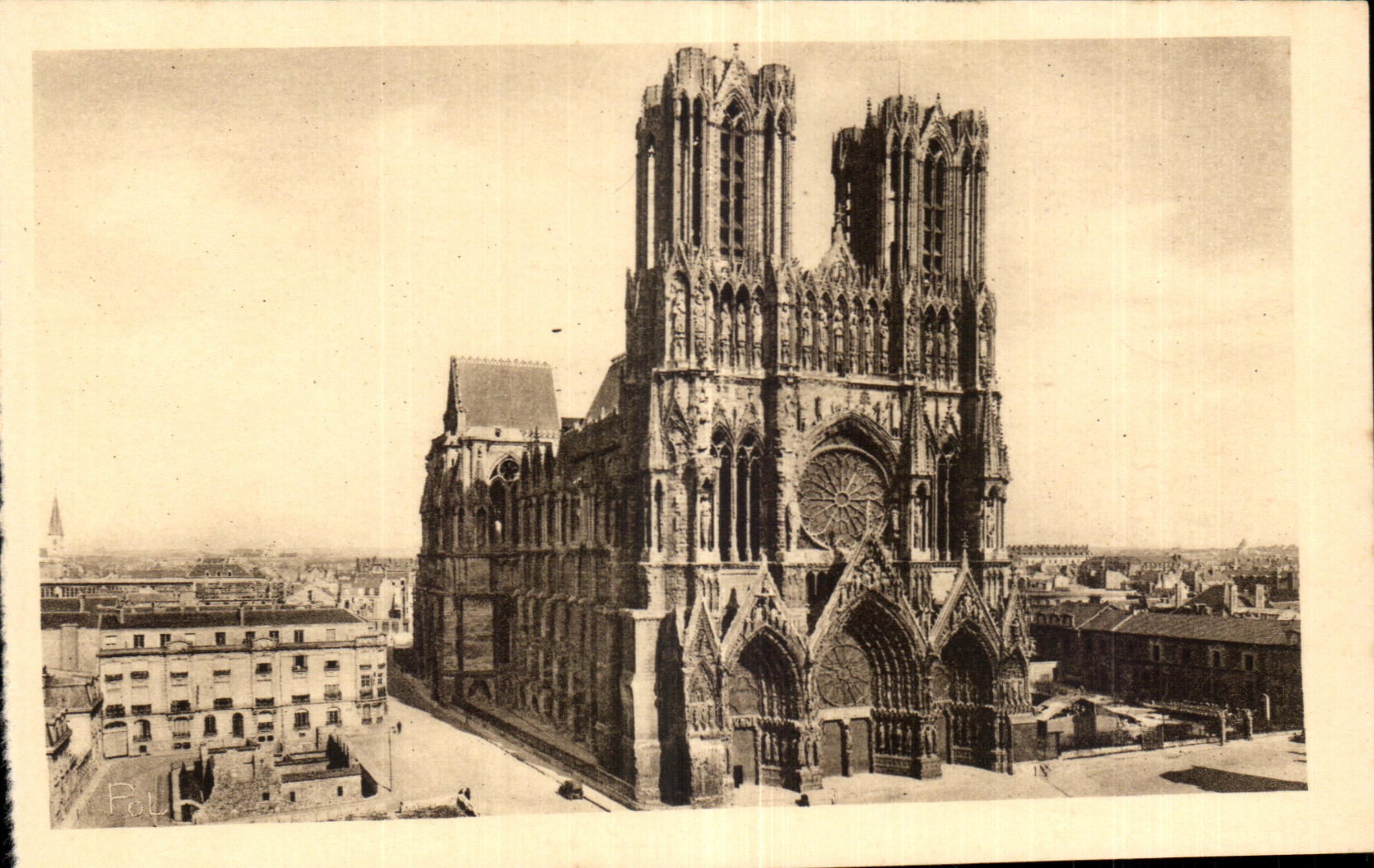 Reims - La Cathédrale — Éditeur Polit Dupuy, Reims, n° 520
