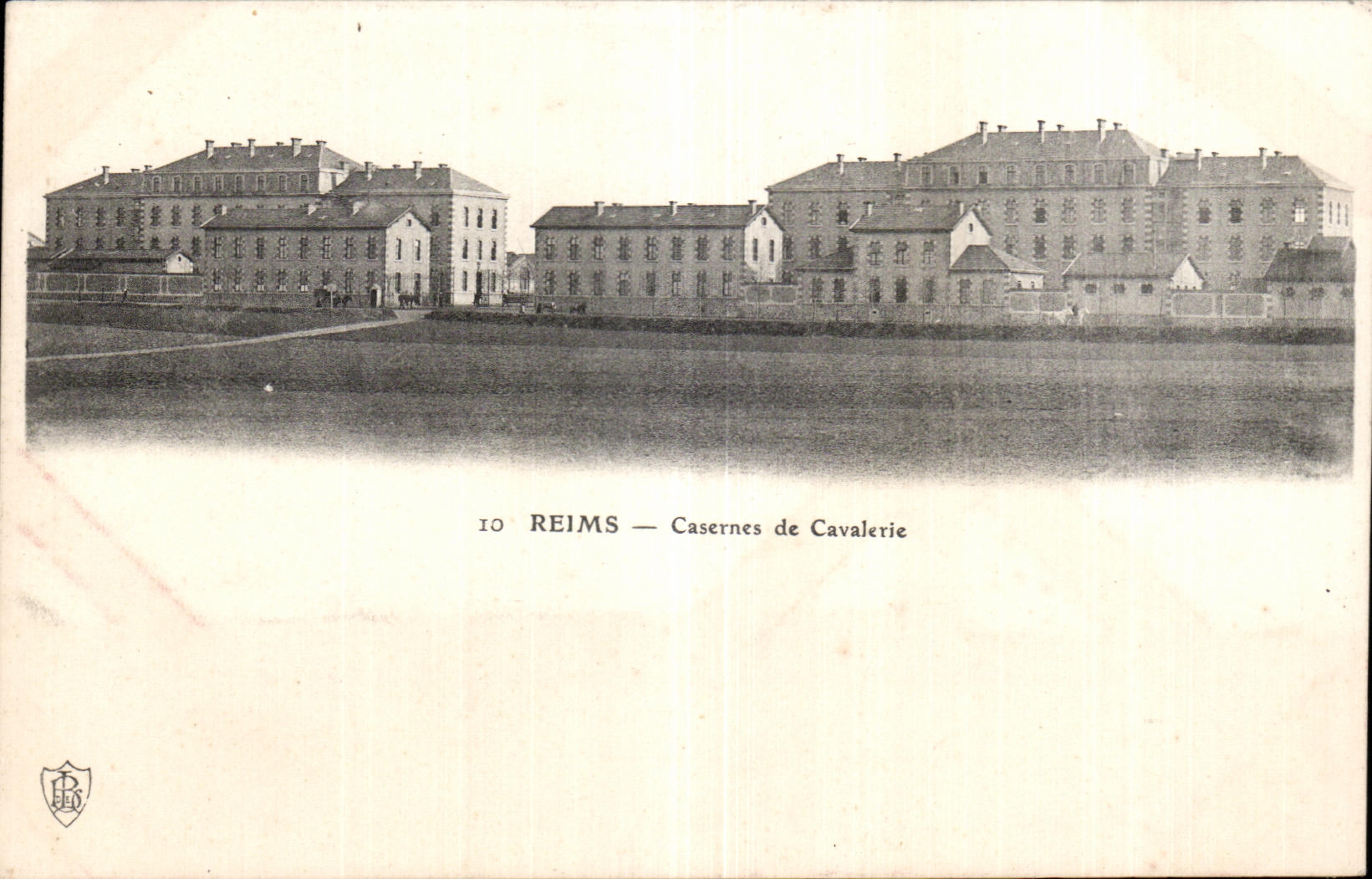 Reims — Kavalleriekaserne — Verlag P. D.