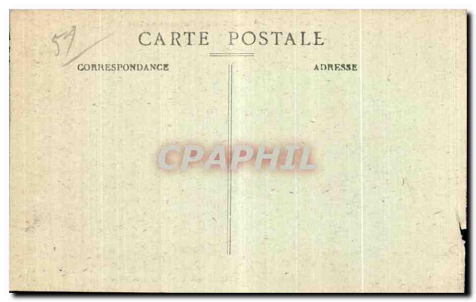 Les Meneux (Marne) — village bombardé par les obus allemands — Photot. Marcel Delboy, Bordeaux, n°24 — Verso