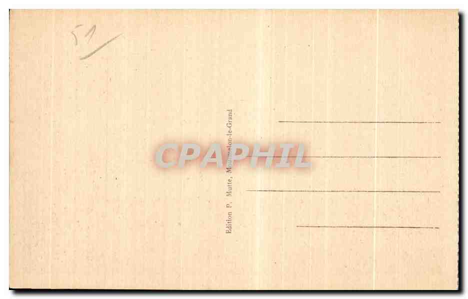 CPA Camp de Mourmelon Apres l exercice Militaria  — Back