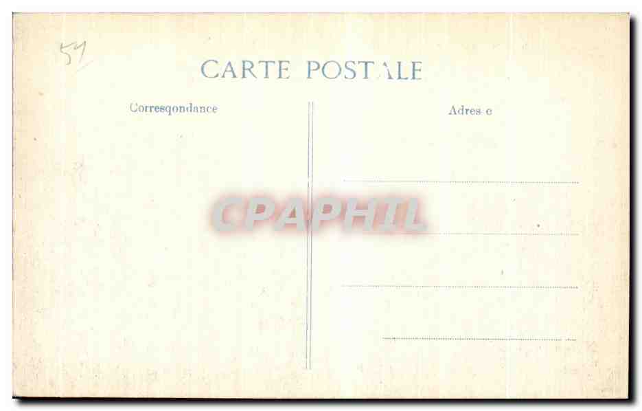 Ecriennes — La Grande Rue — dévastation après la Bataille de la Marne (6-12 sept. 1914) — éditeur O.J. — Reverso