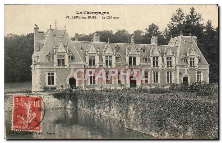 CPA La champagne villers aux bois le chateau
