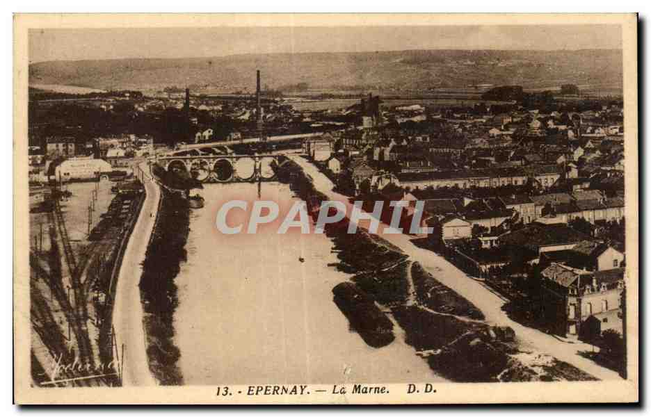 CPA Epernay la marne
