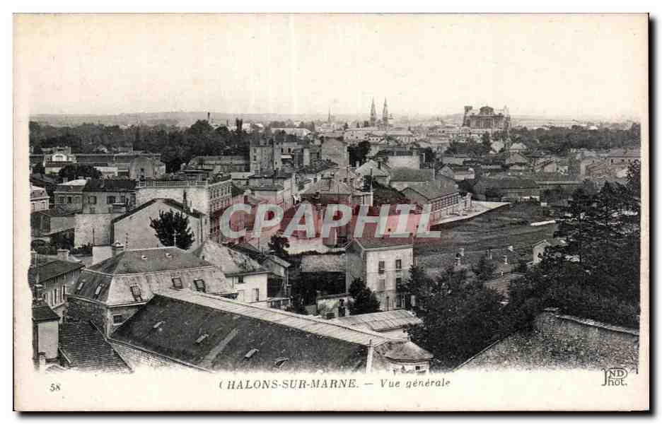 Chalons-sur-Marne — Allgemeiner Blick — ND Phot.