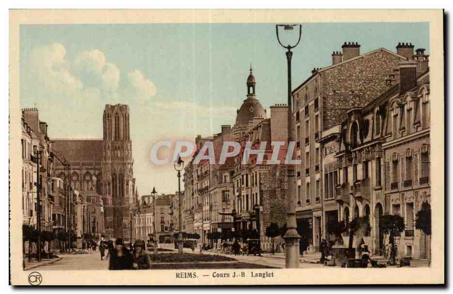 CPA Reims cours j b langlet