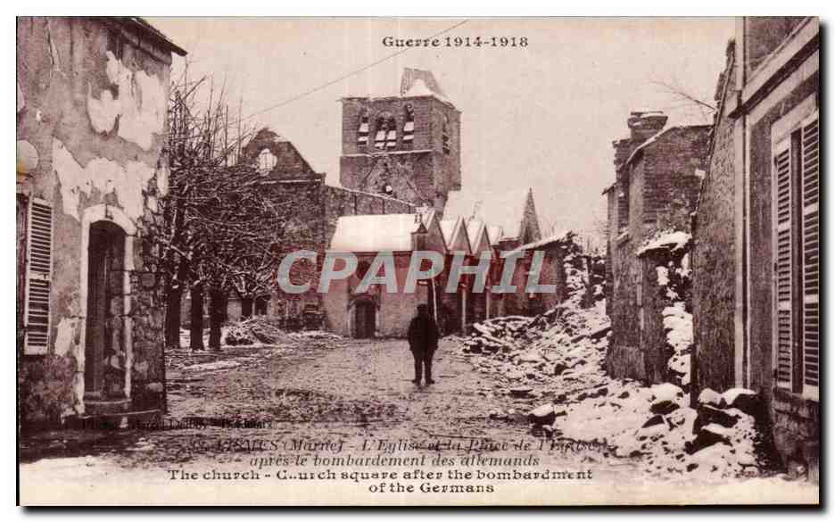 CPA Fismes Guerre 1914 1918 
