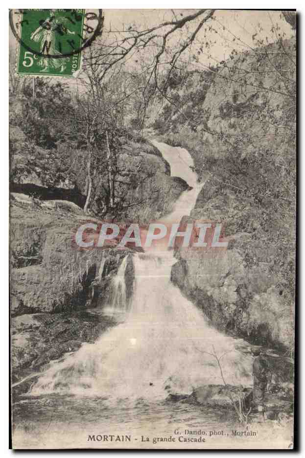 Mortain — Die große Wasserfälle — Gr. Dando, phot., Mortain