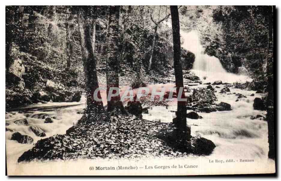 Mortain (Manche) — Les Gorges de la Cance — Le Roy, édit. - Rennes