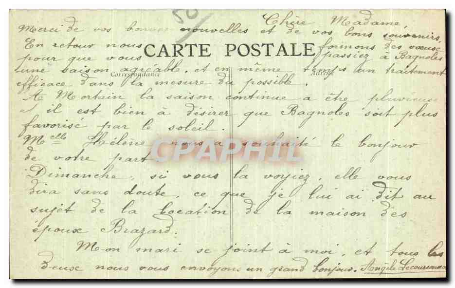 MORTAIN - Un des aspects du paysage dans le Val de Cance — H. Ermice, Vire — Rückseite