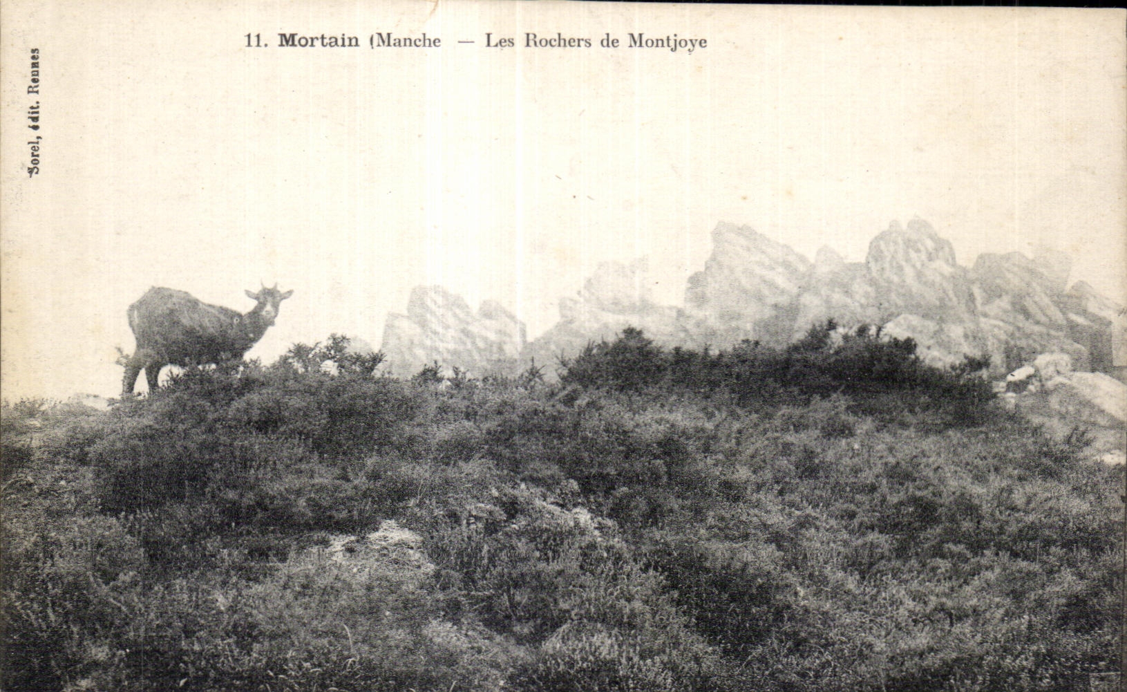 Mortain (Manche) — Les Rochers de Montjoye — Sorel, édit. Rennes