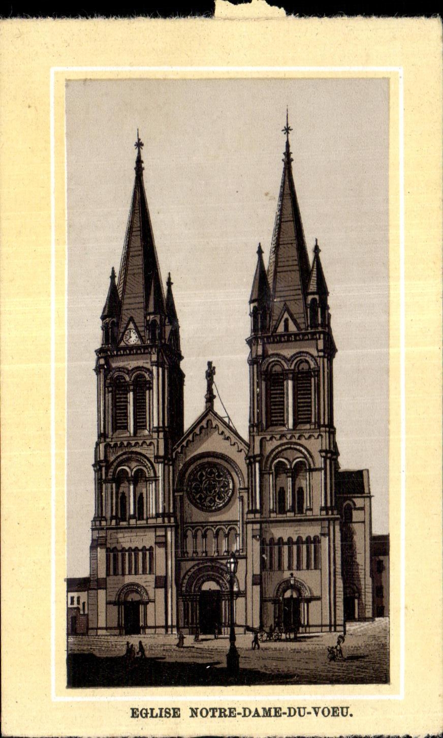 Église Notre-Dame-du-Vœu — vue d'ensemble — éditeur inconnu, n° de série non visible