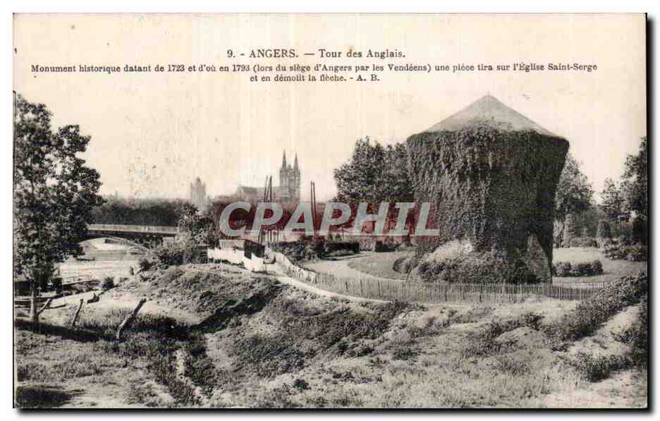 CPA Angers Tour des Anglais 