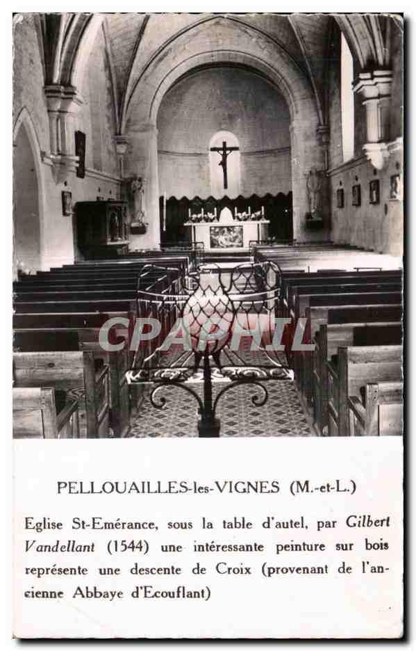 Église Saint-Émérance — Pellouailles-les-Vignes (M.-et-L.) — par Gilbert Vandellant