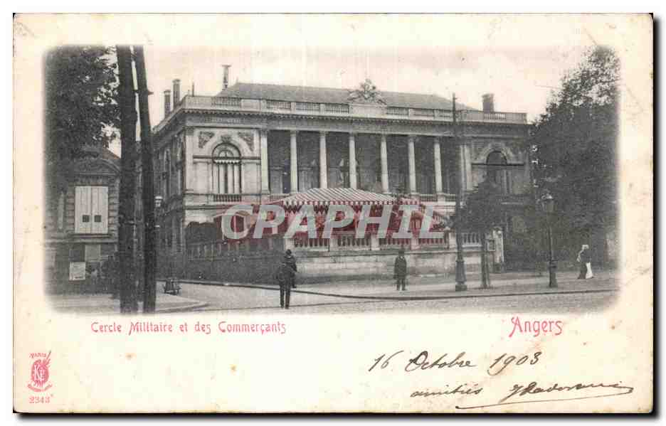 CPA Angers Cercle Milltaire et des commercants