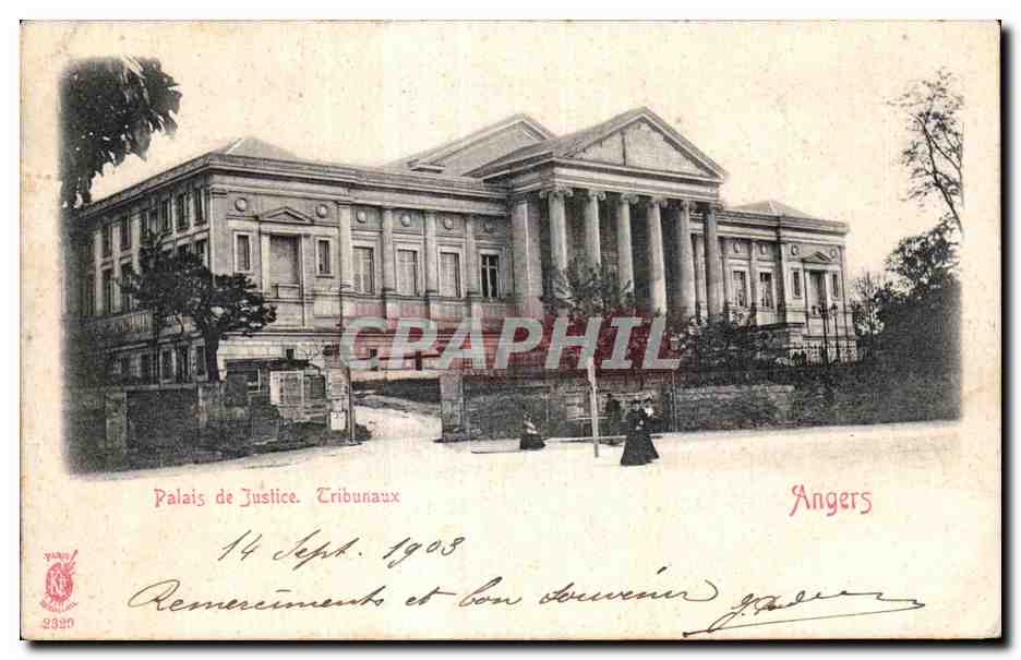 CPA Angers Palais de justice Tribunaux