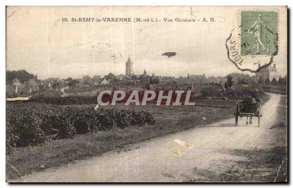 CPA St Remy la Varenne Vue generale