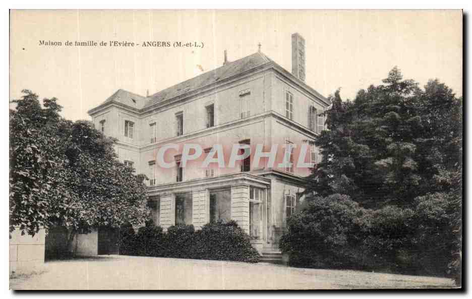 CPA Maison de tamille de l Eviere angers 
