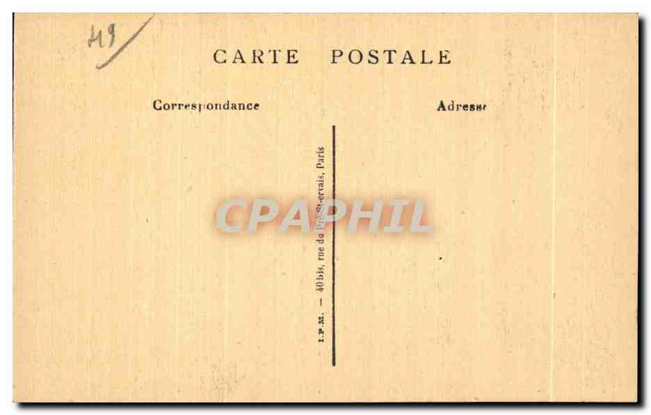 CPA St Florent le Vieil La Bourgonniere Le Christ — Rückseite