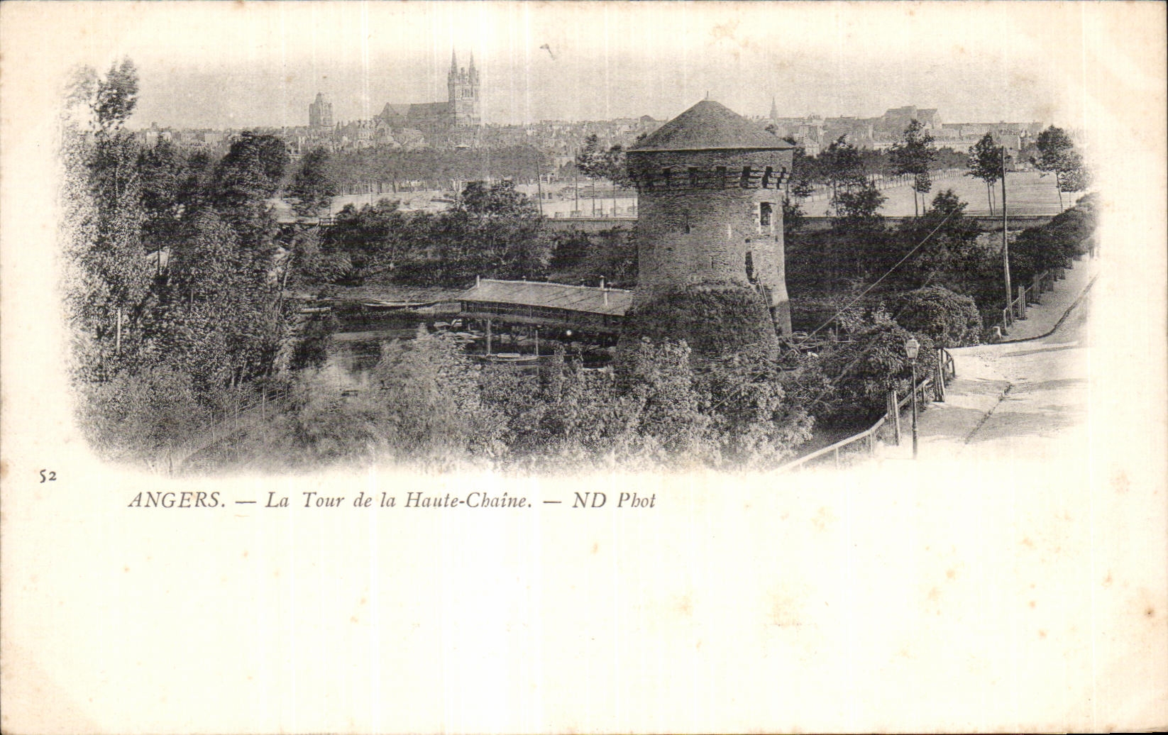 CPA Angers La tour de la Haute Chaine 